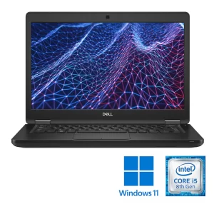 Refurb DELL LATITUDE 5490 - I5 8250U - 8GB DDR4 - 256GB SSD - 14 INCH - LAPTOP