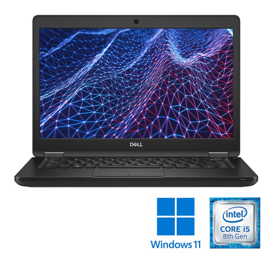 Refurb DELL LATITUDE 5490 – I5 8250U – 8GB DDR4 – 256GB SSD – 14 INCH – LAPTOP