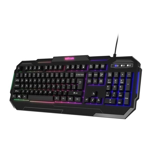 Slim Backlit Wired Gaming Keyboard